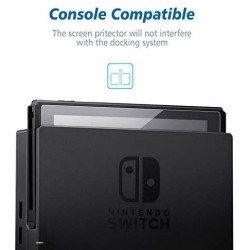 WE Protection d'écran Nintendo Switch Lite en Verre Trempé - Vitre Ultra  Resistant 9H - Anti-Rayures Transparent - avec kit de Nettoyage