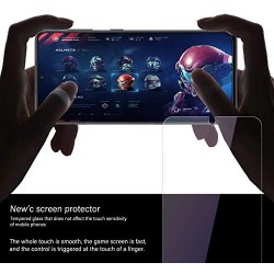 Luanke Pour Samsung Galaxy M53 5G Impression De Soie 9h Film De Verre  Trempé Filé Full Glue Anti-Explosion Protecteur En Plein Écran