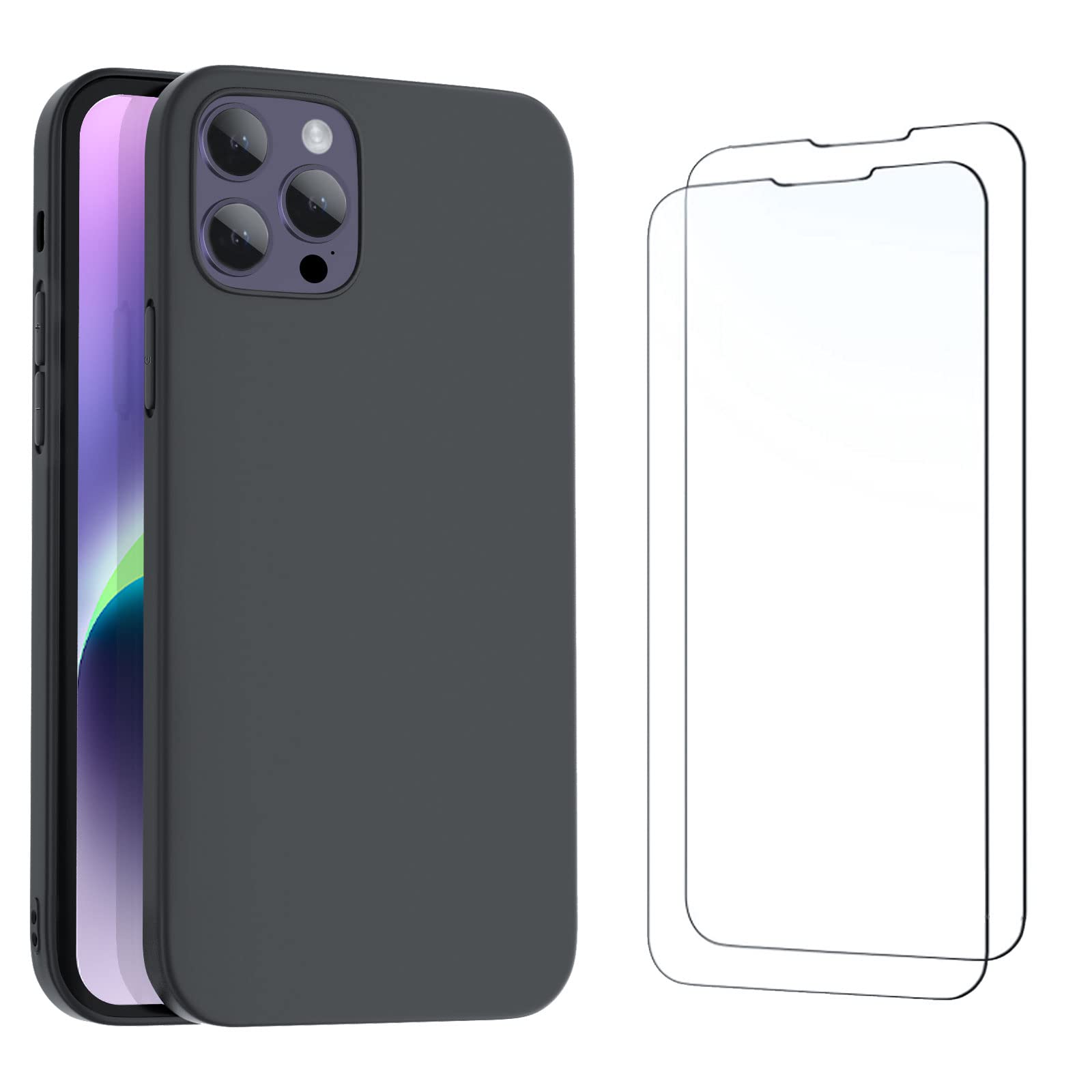 51SCZ5og7iL.jpg Protection d'écran Verre trempé iPhone 14 Pro Max