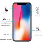 Protection d'écran Verre trempé iPhone 11 Pro / iPhone X / iPhone XS - PT01