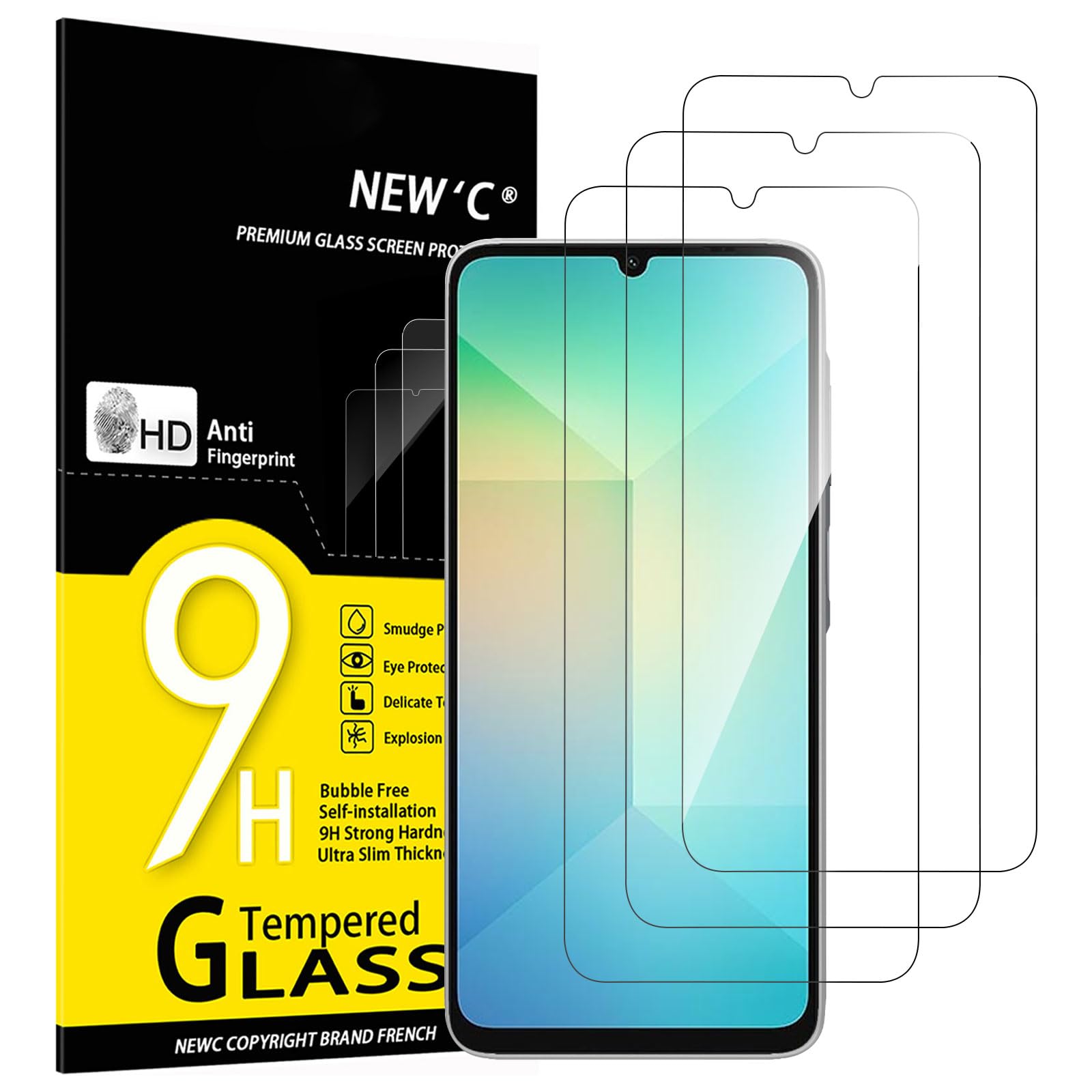 61HK64EbfhL.jpg Protection d'écran Verre trempé Galaxy A06