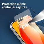 Protection d'écran Verre trempé iPhone 17 / iPhone 17 Pro / iPhone 16 Pro - PT05