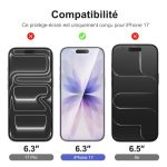 Protection d'écran Verre trempé iPhone 17 - PT01