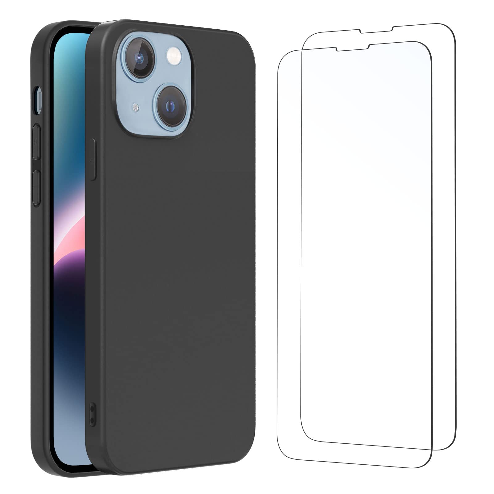 61N5AAVX5ZL.jpg Protection d'écran Verre trempé iPhone 14