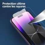 Protection d'écran Verre trempé iPhone 14 Pro Max - PT04