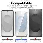 Protection d'écran Verre trempé Galaxy S25 - PT01
