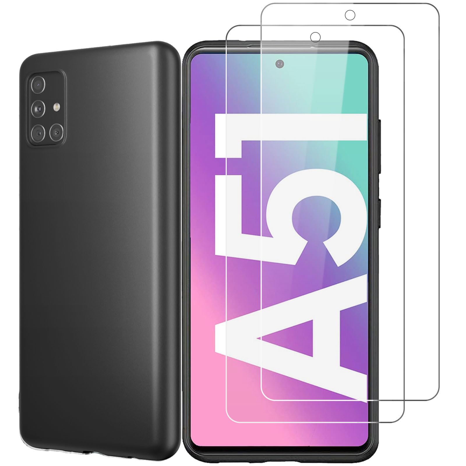 61YjPhzUB4L.jpg Autre Verre trempé Galaxy A51