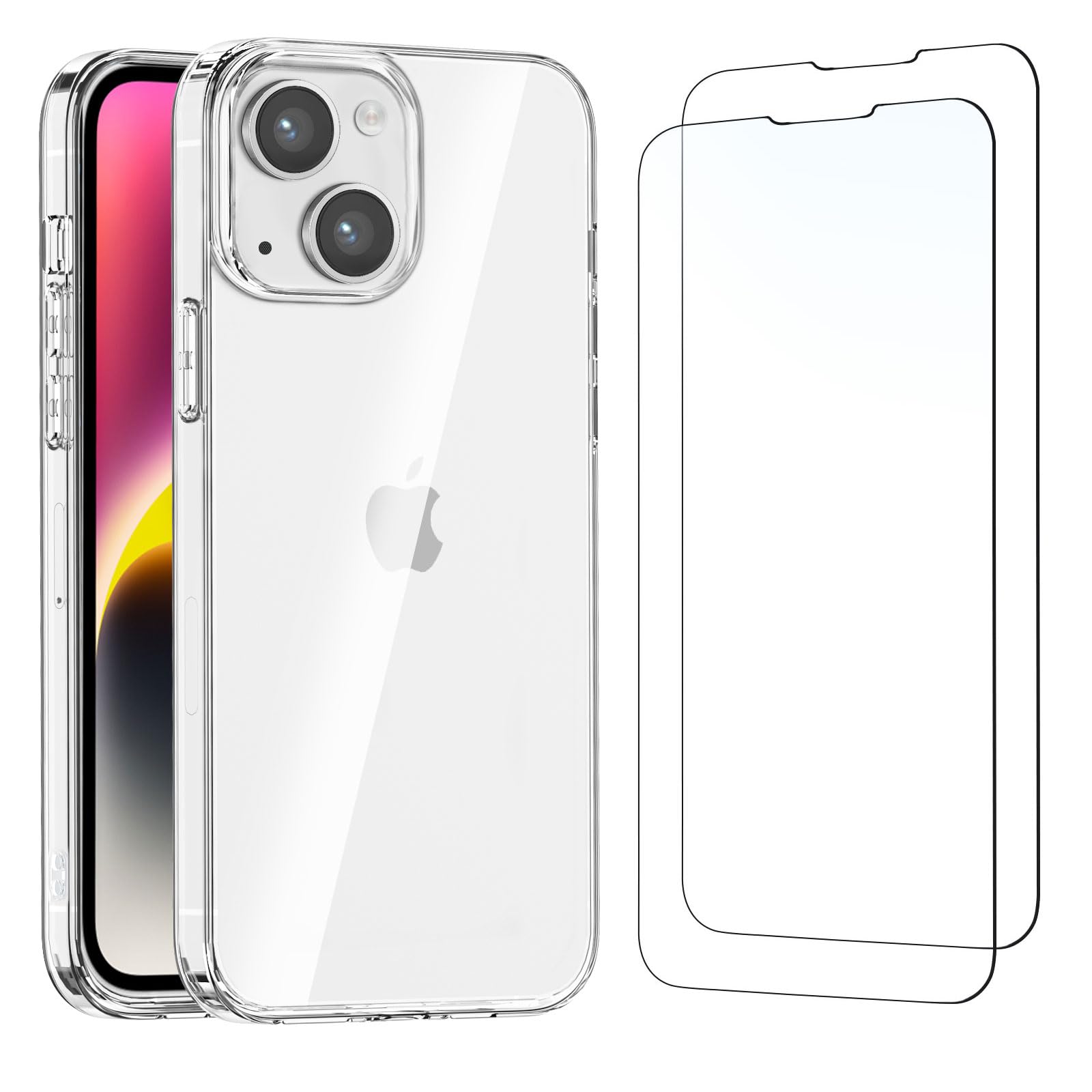 61bYRlSd2jL.jpg Protection d'écran Verre trempé iPhone 14 Plus