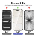Protection d'écran Verre trempé iPhone Air - PT01