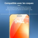 Protection d'écran Verre trempé iPhone 17 / iPhone 17 Pro / iPhone 16 Pro - PT03