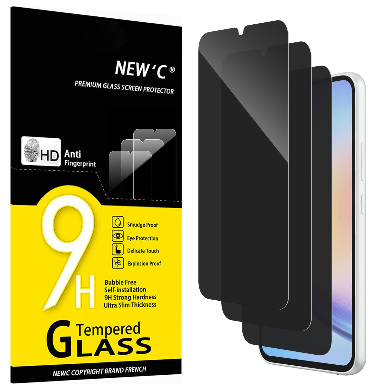 61fUPwXqI4L.jpg Protection d'écran Verre trempé Galaxy A34 5G