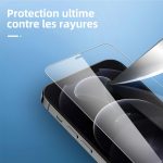 Protection d'écran Verre trempé iPhone 12 Pro Max - PT05