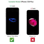 Protection d'écran Verre trempé iPhone 7 Plus / iPhone 8 Plus - PT03