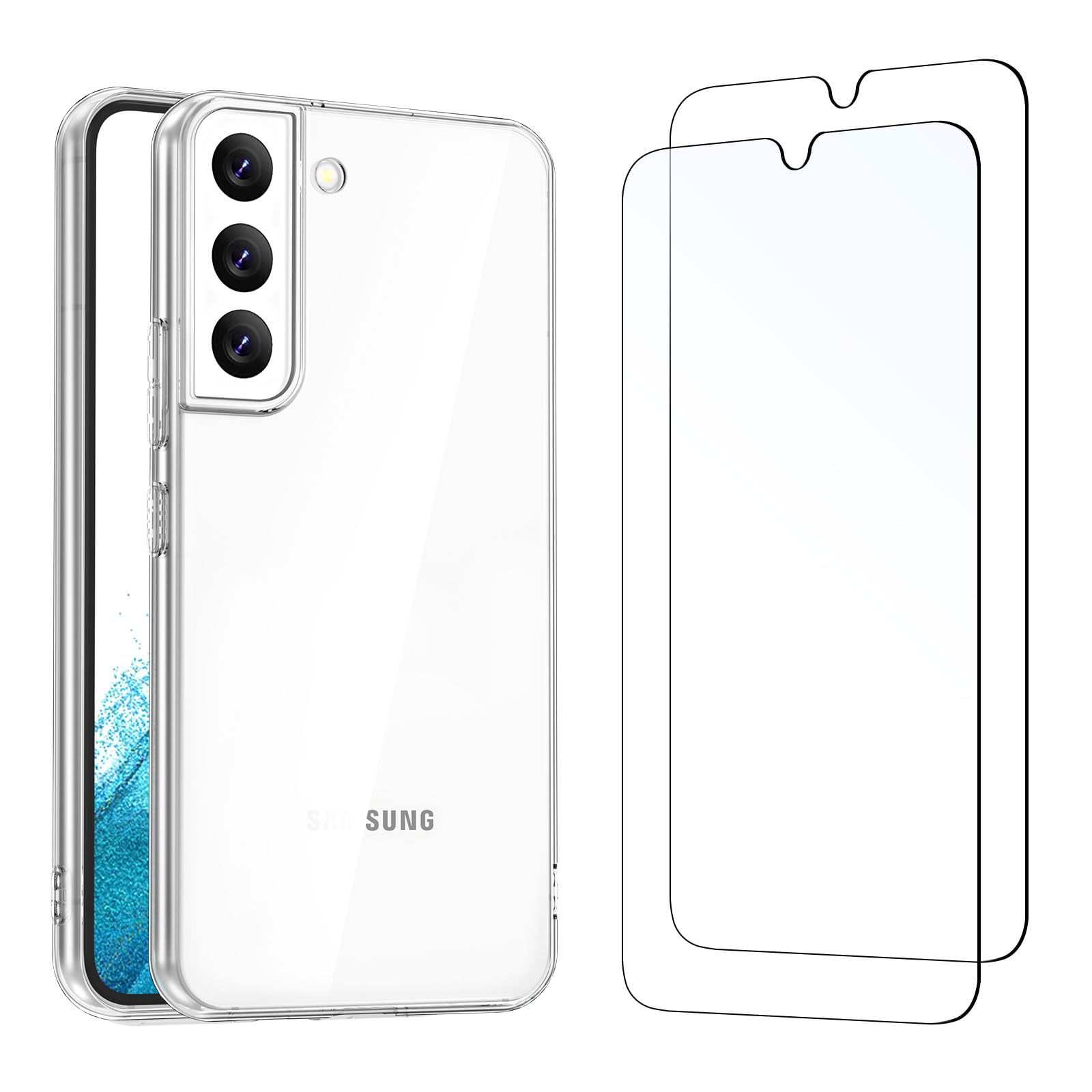 61kwuyyngZL.jpg Autre Verre trempé Galaxy S22