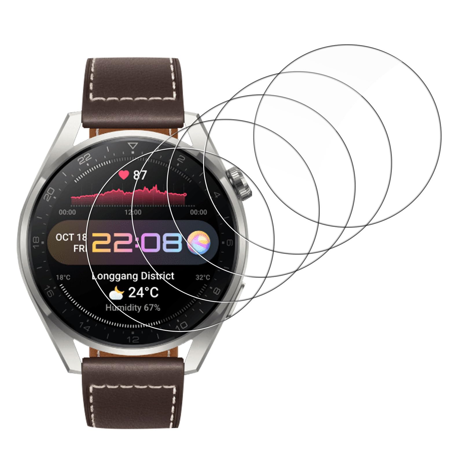 61l9pXyOnBL.jpg Protection d'écran Verre trempé Huawei Watch 3 Pro