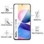 Autre Verre trempé Redmi Note 10 5G - PT01