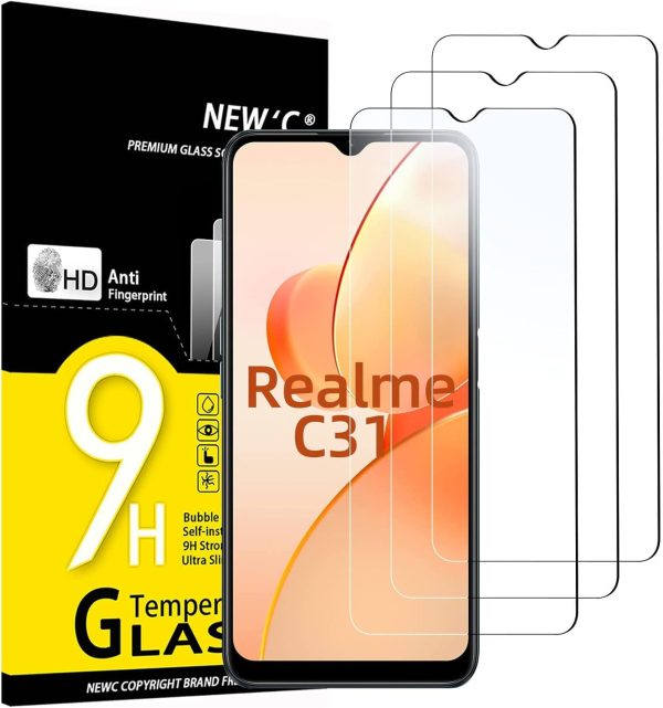 Protection d'écran Verre trempé Realme C31 / Realme C25
