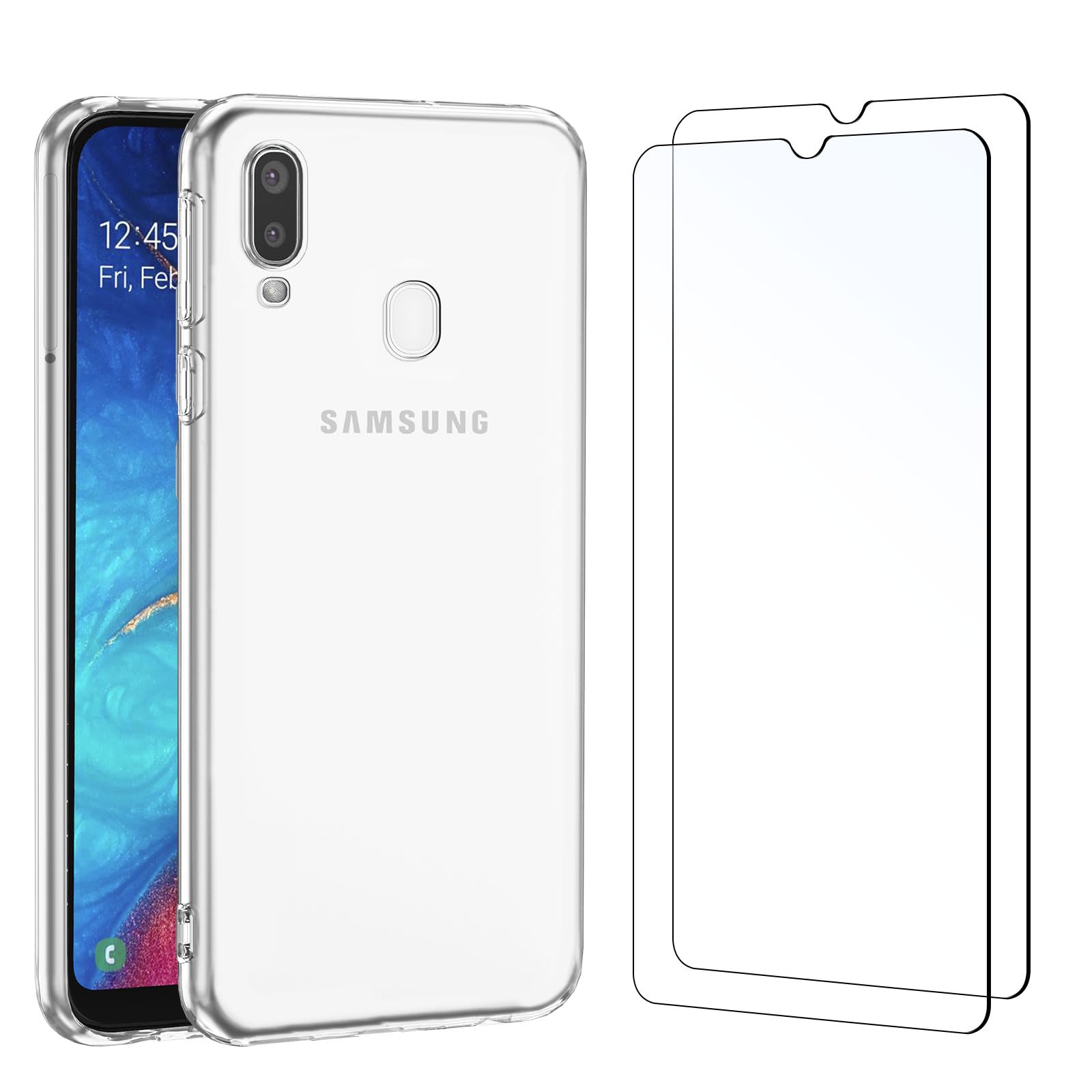 61mM4Zqd43L.jpg Autre Verre trempé Galaxy A20e