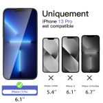 Protection d'écran Verre trempé iPhone 13 Pro - PT01