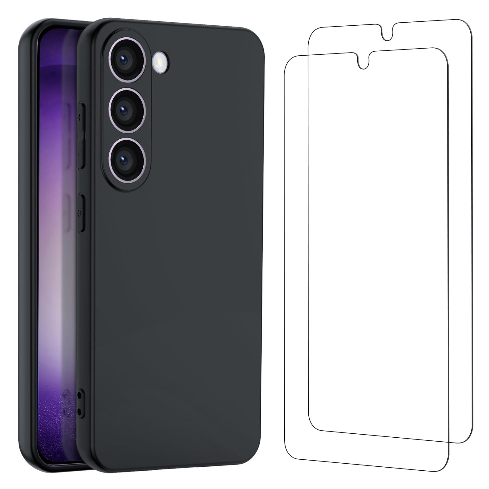 61tniXD876L.jpg Autre Silicone Galaxy S23 Plus