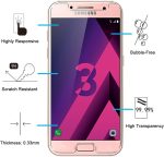 Protection d'écran Verre trempé Galaxy A3 2017 - PT01