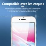 Protection d'écran Verre trempé iPhone 7 / iPhone 8 / iPhone SE 2020 - PT02