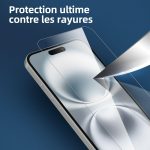 Protection d'écran Verre trempé iPhone 16 Plus - PT05
