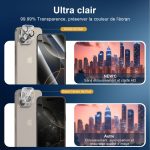 Protection d'écran Verre trempé iPhone 16 Pro - PT06