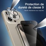 Protection d'écran Verre trempé iPhone 15 Pro - PT05