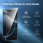 Protection d'écran Verre trempé iPhone 17 Pro Max / iPhone 16 Pro Max - PT03