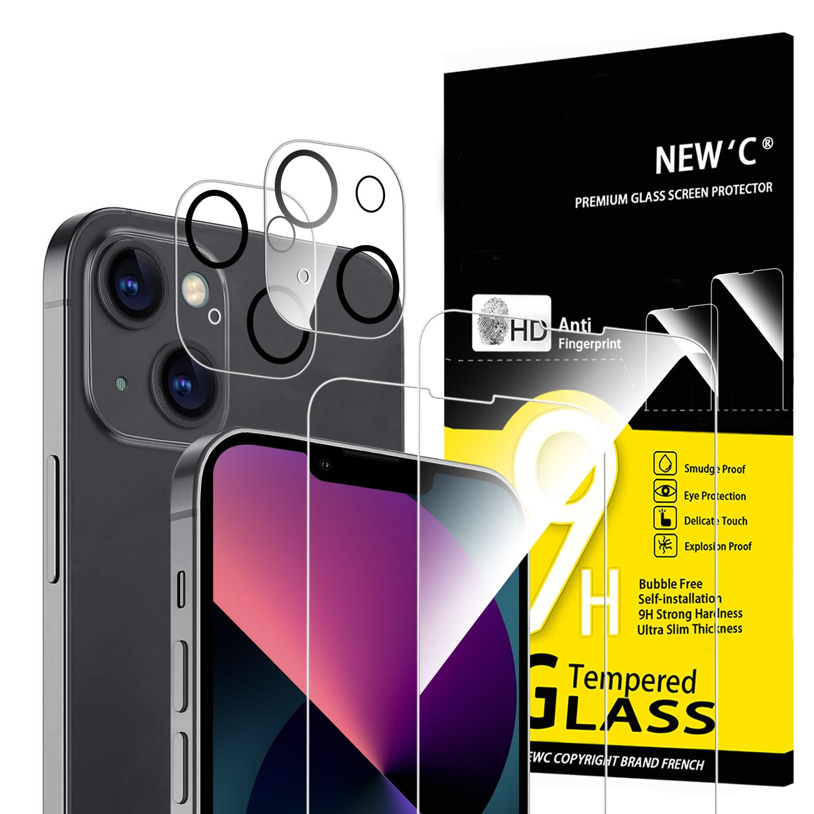 7115L5ewfmL.jpg Protection d'écran Verre trempé iPhone 13 Mini