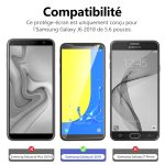 Protection d'écran Verre trempé Galaxy J6 2018 - PT01