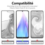 Protection d'écran Verre trempé Redmi Note 8T - PT01