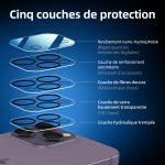 Protection d'écran Verre trempé iPhone 14 Pro Max - PT02