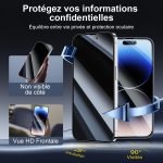 Protection d'écran Verre trempé iPhone 14 Pro - PT02