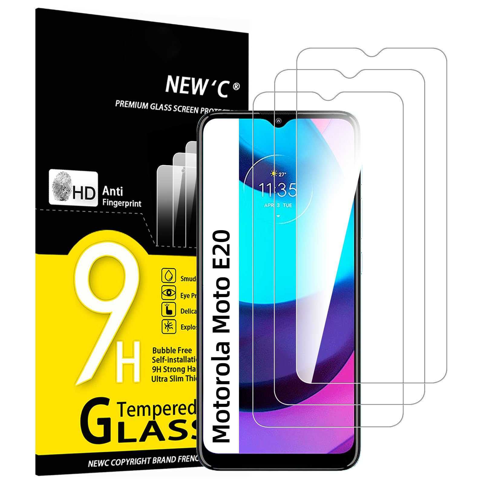 716Smyj9z1L.jpg Protection d'écran Verre trempé Motorola Edge 20
