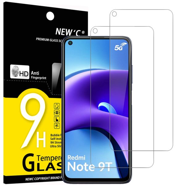 Protection d'écran Verre trempé Redmi Note 9T 5G