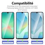 Protection d'écran Verre trempé Galaxy A17 2025 / Galaxy A16 5G / Galaxy A26 5G - PT01