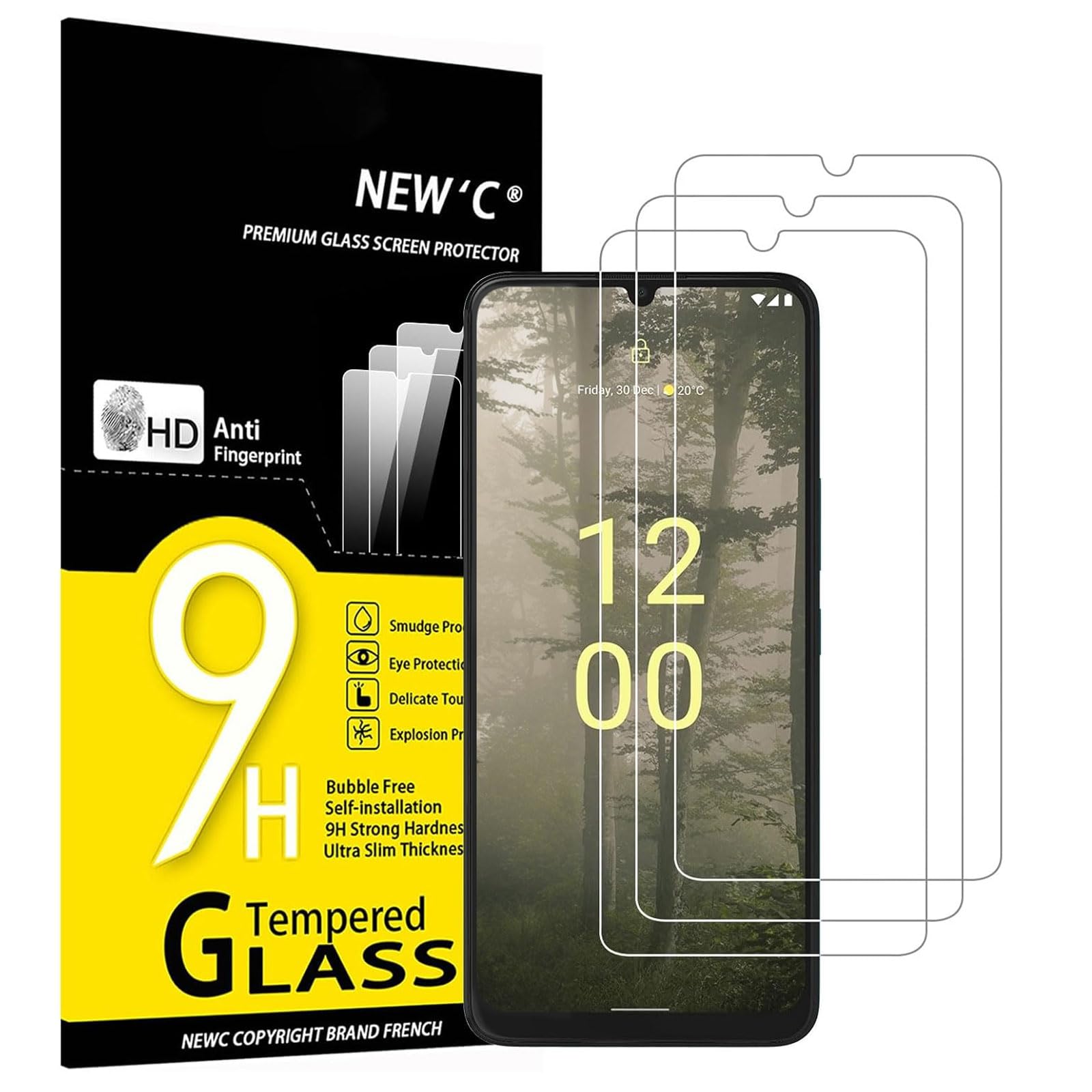 717YkHXvqdL.jpg Protection d'écran Verre trempé Nokia C31
