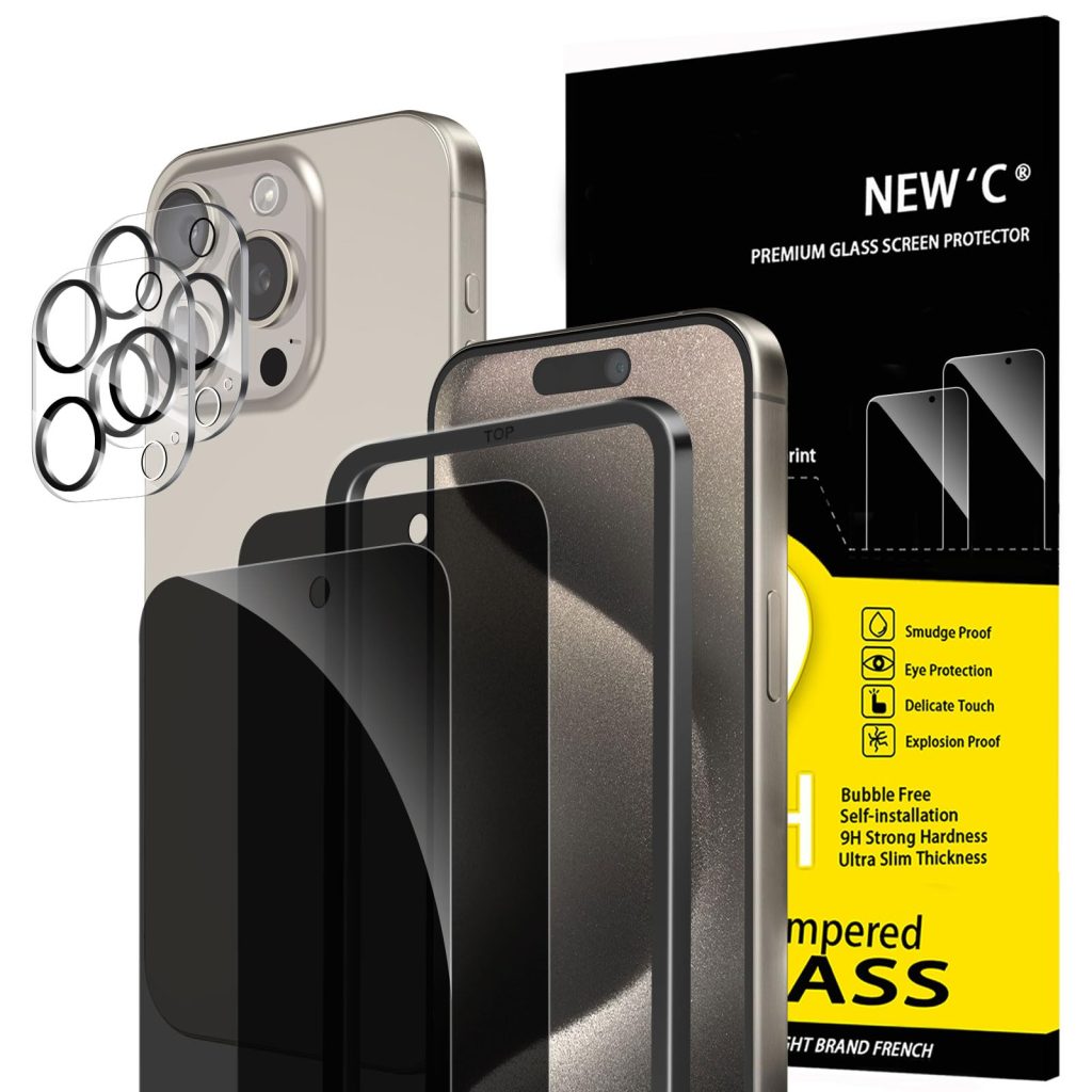 Protection d'écran Verre trempé iPhone 15 Pro