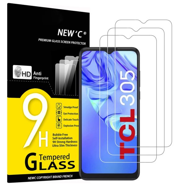Protection d'écran Verre trempé TCL 305