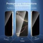 Protection d'écran Verre trempé iPhone 17 / iPhone 17 Pro / iPhone 16 Pro - PT03