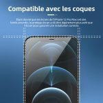 Protection d'écran Verre trempé iPhone 12 Pro Max - PT02