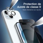 Protection d'écran Verre trempé iPhone 15 - PT05