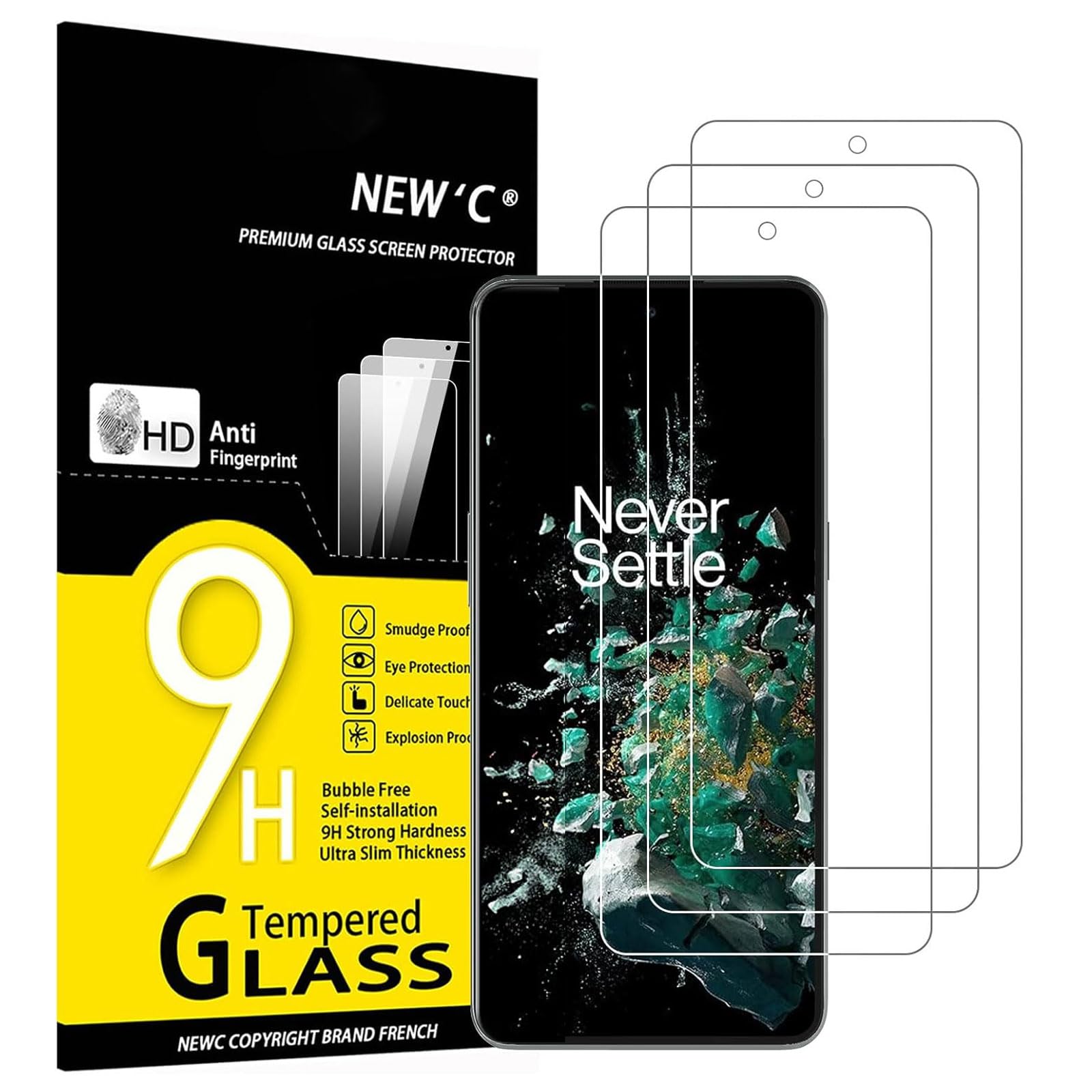 71Cdz7c35OL.jpg Protection d'écran Verre trempé OnePlus Ace Pro