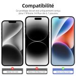 Protection d'écran Verre trempé iPhone 14 Plus - PT06