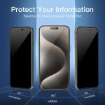 Protection d'écran Verre trempé iPhone 15 Pro Max / iPhone 15 Plus - PT02