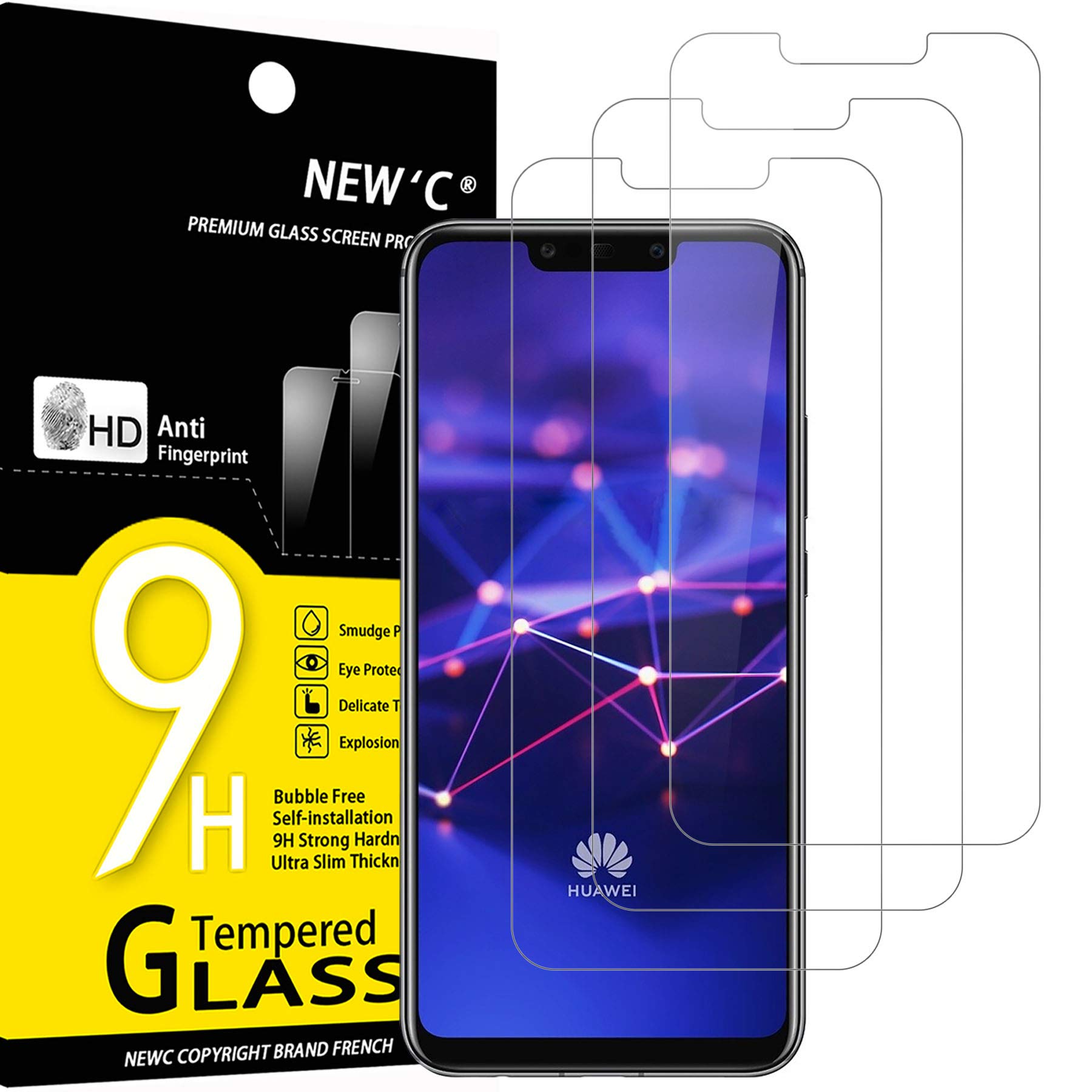 71EZZvGKKzL.jpg Protection d'écran Verre trempé Mate 20 Lite / Honor Play