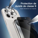 Protection d'écran Verre trempé iPhone 15 Pro Max - PT05