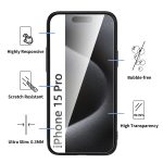 Autre Verre trempé iPhone 15 Pro - PT01